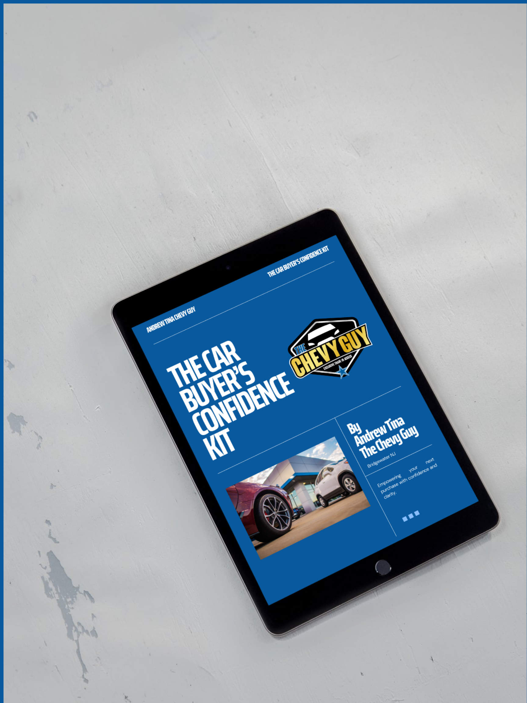 Buyer's Guide Book Mockup